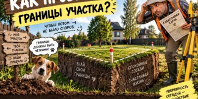 Как проверить границы участка